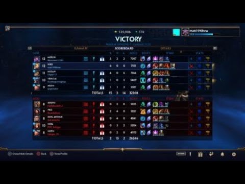 Smite - King Arthur Annihilation