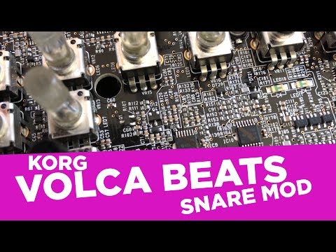 Snare Mod!: Korg Volca Beats