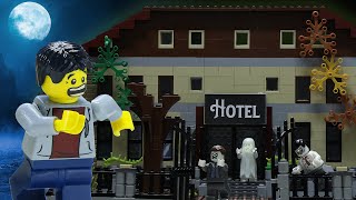 Ghost Hotel Prank  Lego Zombie Apocalypse Hallowee