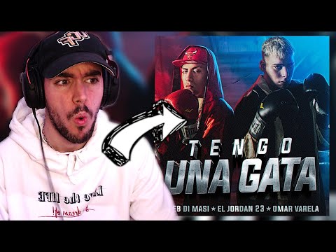 REACCIÓN A | KALEB DI MASI, EL JORDAN 23, OMAR VARELA - TENGO UNA GATA (OFFICIAL VIDEO)