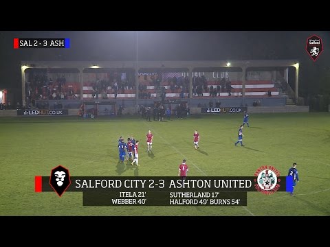 Salford City 2-3 Ashton United - Manchester County Cup 06.10.15