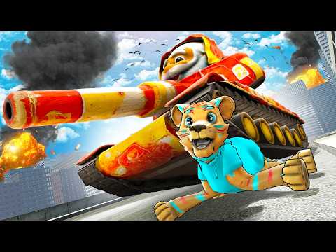 GOO GOO GAGA TANK is following me in GMOD...