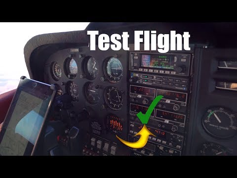Test Flying Our Cessna 182 After Maintenance + Tips On How To Lean An Aircraft