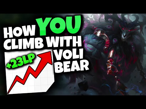Here is how YOU CLIMB with Volibear (ABUSE IT!!)