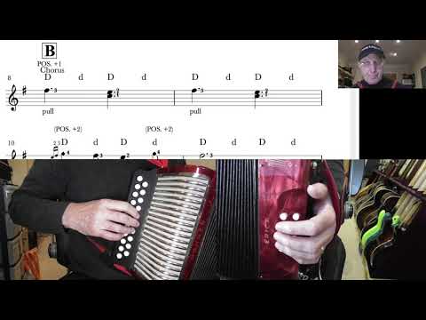 Funiculi Funicula - DG Melodeon Performance Video And Tutorial Clip