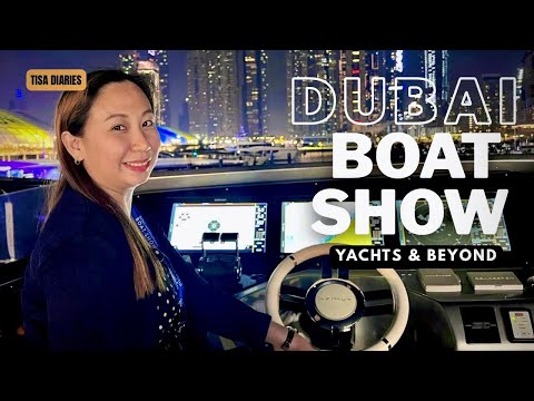 Living the Yacht Life (For a Day) at Dubai Boat Show!