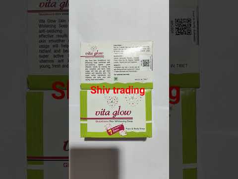 Vita Glow Glutathione Skin Whitening Soap