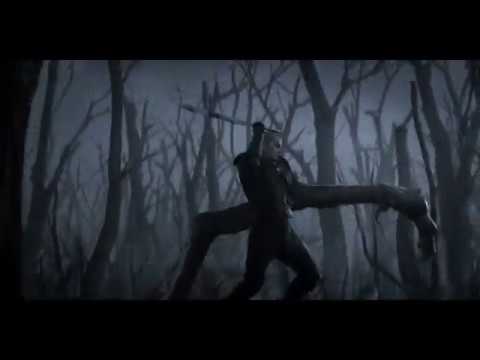 Geralt of Rivia fight with kikimora, the Witcher first fight