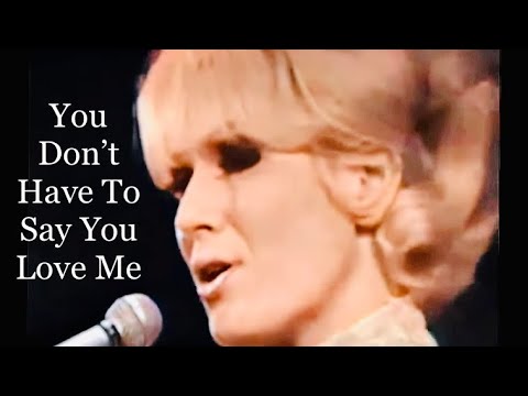 Colorized You Don’t Have To Say You Love Me - Dusty Springfield (At The NME Poll Winners Concert)