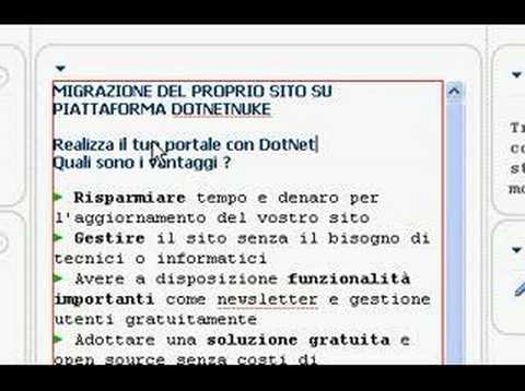 DotNetNuke: inline editing