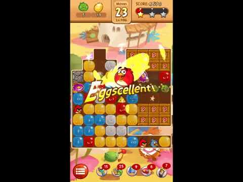 Angry Birds Blast Level 496 - NO BOOSTERS 🎈🐦🎈🐦