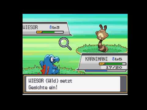 Pokemon SoulSilver Walkthrough German Part 1 - Karnimani !!!