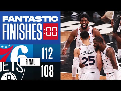 Final 2:00 WILD ENDING 76ers & Nets 2019 🍿🍿