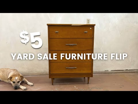I need an easy YARD SALE FURNITURE flip | Quick Flips make Quick CA$H