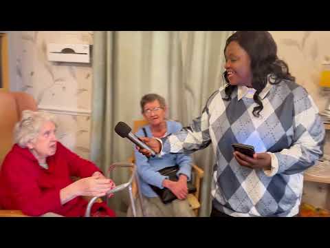 CARE HOME OUTREACH: "Amazing Grace" Filled Residents' Hearts with Hope, Peace & Gratitude