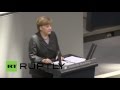 Выступление Ангелы Меркель в парламенте по ситуации на Украине 
