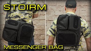 Stoirm Messenger Bag - Der perfekte Reisebegleiter und EDC als Tasche oder Rucksack
