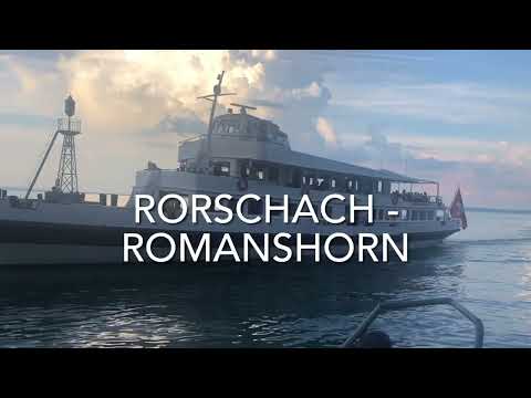 Switzerland by SHIP (Rorschach - Romanshorn) #lakeconstance #switzerland #rorschach