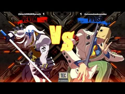 GGXRD: FT3 Round Robin: Blacksnake (Venom) vs Elvenshadow (Faust)