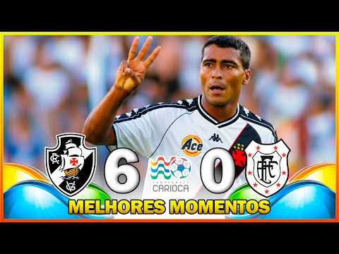 VASCO 6 X O AMERICANO ● MELHORES MOMENTOS ● CAMPEONATO CARIOCA 2000 ● TAÇA GUANABARA ● 4ª RODADA