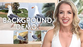 Elevate Reference Photos with Innovative Watercolor Backgrounds