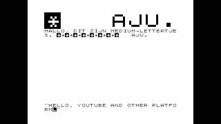 Medium-Lettertjes for the ZX81