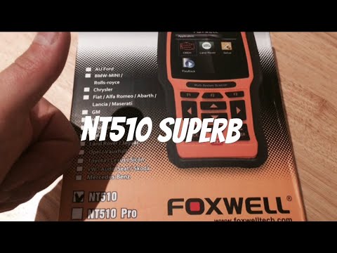 Foxwell NT510 Resetting TPS UK Honda Civic 8th Gen