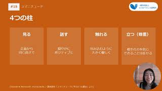 #15【子育て】ユマニチュード（身近な人に愛を伝える）