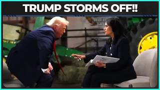 Trump EMBARRASSES Himself By RAGEQUITTING This Interview