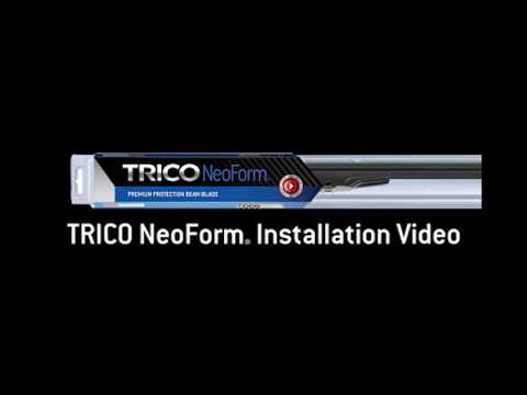 TRICO NeoForm Large Hook Wiper Installation Video...