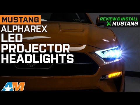 2018-2023 Mustang AlphaRex NOVA-Series LED Projector Headlights Review & Install