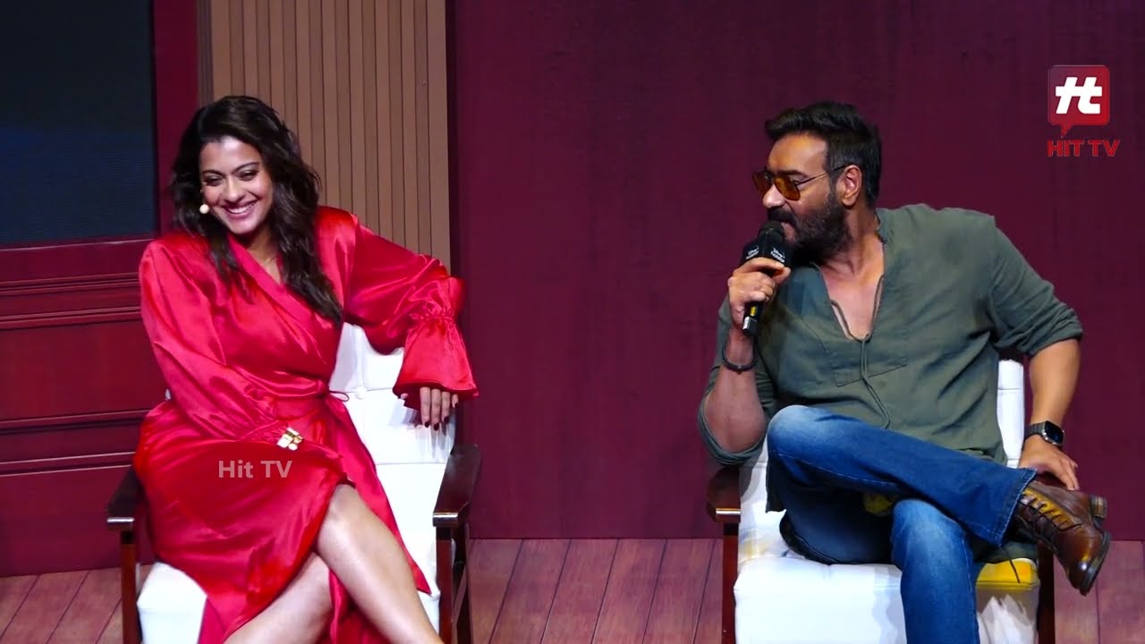 AJAY DEVGAN AT TRAILER LAUNCH