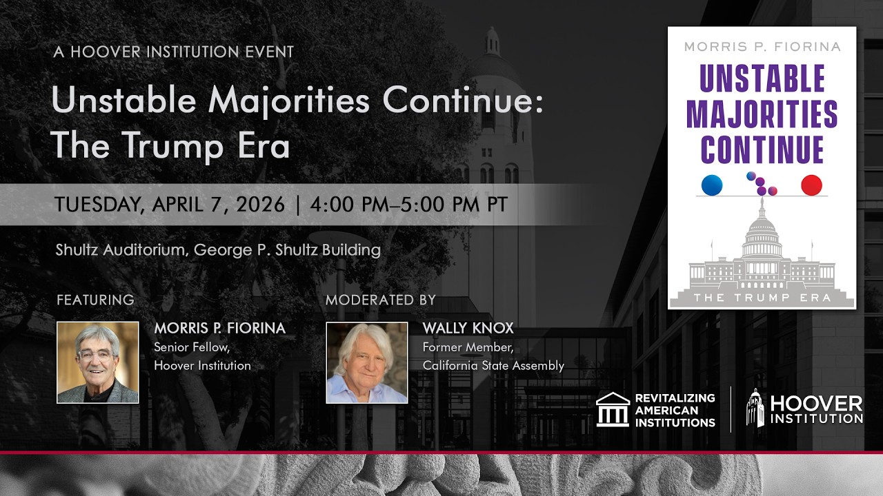 Unstable Majorities Continue: The Trump Era | Hoover Institution