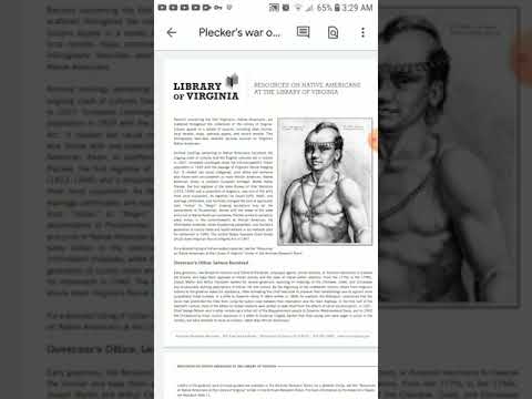 Walter Plecker changed Virginia INDIANS' identity to NEGRO (No Audio)
