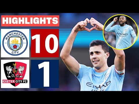 Manchester City vs Exeter City 10-1 - All Goals & Highlights | FA Cup 2026 🔥 Antoine Semenyo Debut