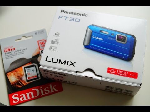 Waterproof Panasonic Lumix DMC FT30 review / underwater / outdoor