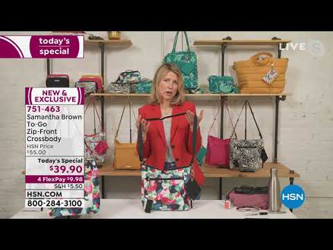 HSN | Samantha Brown To - Go 10th Anniversary 05.21.2021 - 01 AM