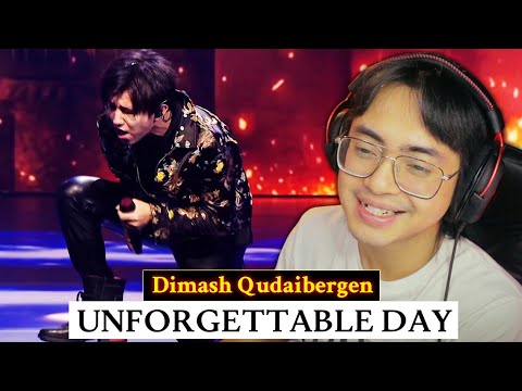 GUITARIST Reacts to DIMASH QUDAIBERGEN - Unforgettable Day - Ұмытылмас күн 2021  | REACTION!!!