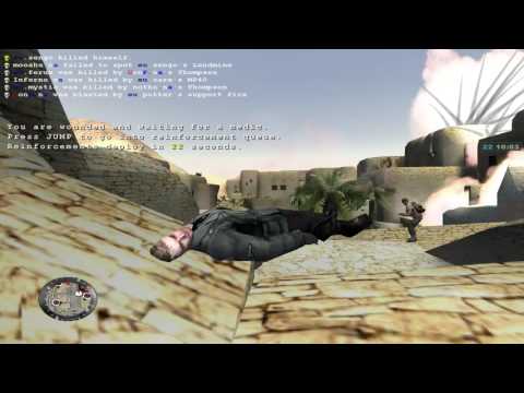 ET: EU vs. USA - Atlantic Battle #2 - TosspoT, Trillian, Kee_RinG Shoutcast [Enemy Territory]