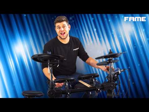 Fame DD-5500 PRO E-Drum Kit Review | Demo | Sound