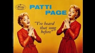 Patti Page - I&#39;ve Heard That Song  Before&#39;&#39; -- Tenderly /Mercury 1955