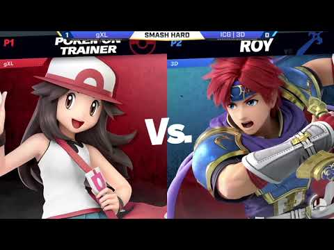 gXL (Pokemon Trainer) VS ICG | 3D (Roy) WR2 - Smash Hard Ultimate Weekly 17