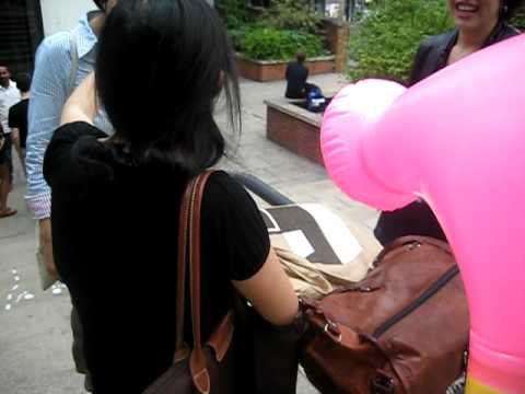 Anbernika sticking hammer N1, Goldsmiths Uni, 15-06-2009