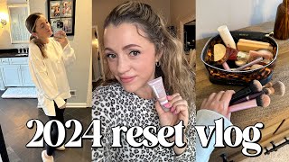 A *reset* VLOG: Walmart grocery order, Amazon loungewear, Fitness routine, New makeup