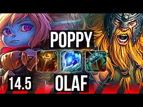 POPPY vs OLAF (TOP) | 6/2/17, 400+ games | NA Grandmaster | 14.5