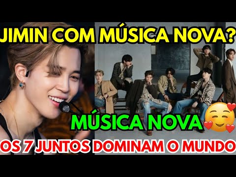 URGENTE🔴HYBE NÃO DIZ NADA! MAS JIMIN JÁ GRAVOU SEU NOVO...😭BTS REESCREVE A HISTÓRIA DA BILLBOARD!