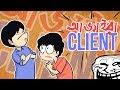 😡😨 আজাইরা Client | WORST CLIENTS 😨😡 A Cartoon Vlog by Antik Mahmud|2018