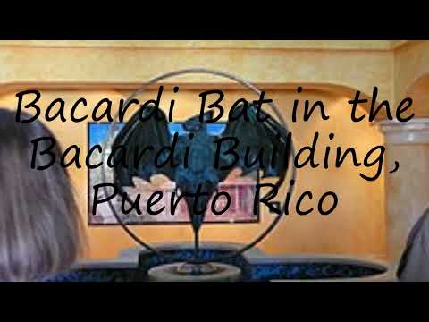 How to pronounce Bacardi Bat in the Bacardi Building, Puerto Rico in English?