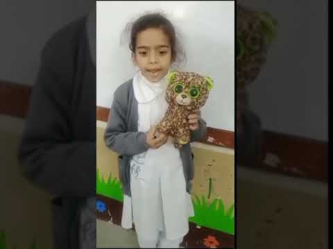 My daughter Omaima in school