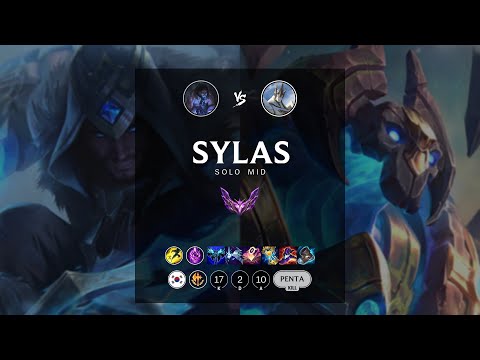 Sylas Mid vs Galio - KR Master Patch 12.17